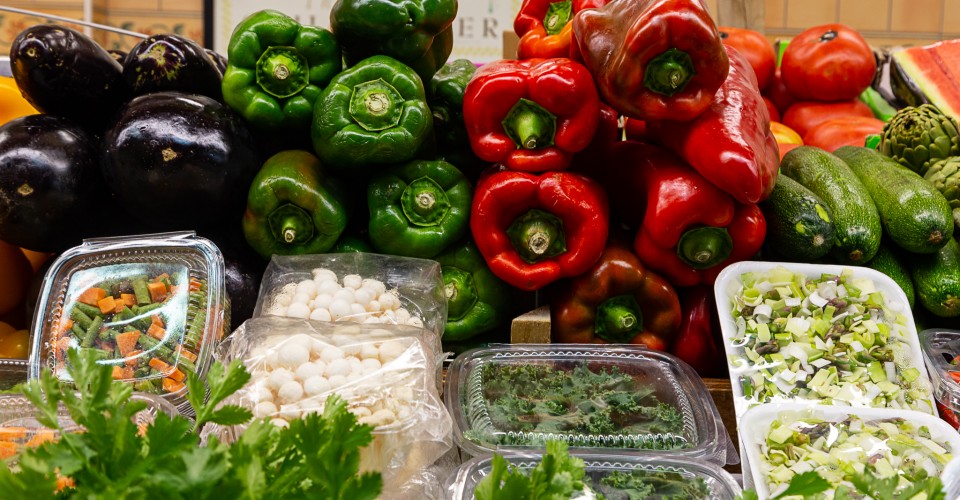 Yacht provisioning, vegetables